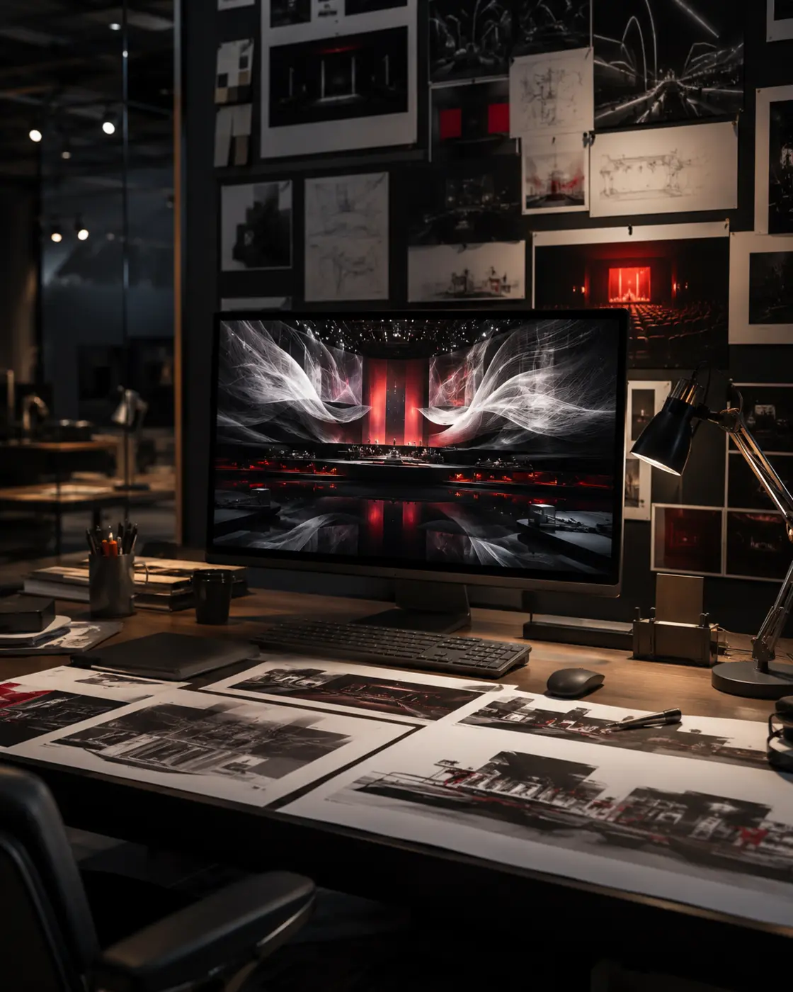 Фирменная визуализация студии post-production
